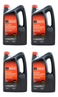 Aceite Para Motor Motorcraft Semi-sintético 10w-40 Para Autos, Pickups & Suv 1 Pack De 4 Unidades / 16l - comprar online