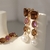 Brinco Cristais Color & Pearl