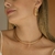 Choker Aro Quadrado G (ITENS DA BLACK NÃO POSSUEM GARANTIA)