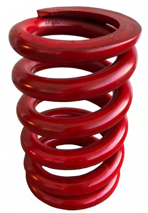 RESORTE PARA AMORTIGUADOR ROJO