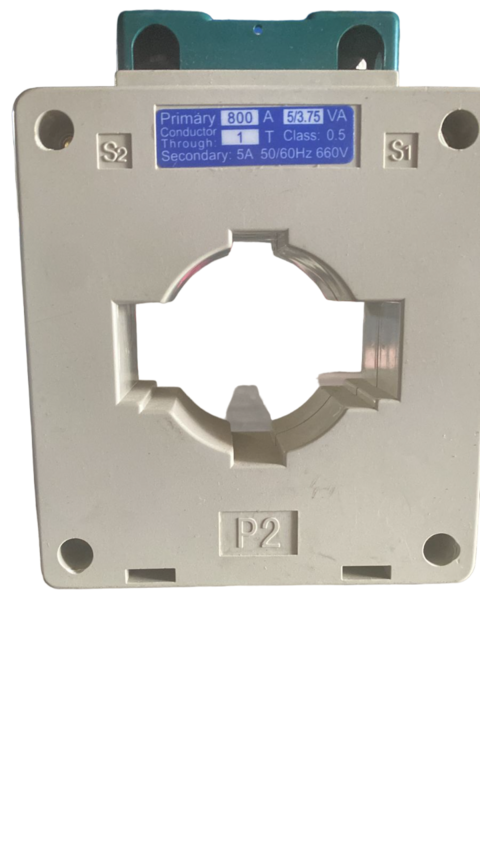 TRANSFORMADORES DE CORRIENTE 800A. TIPO VENTANA