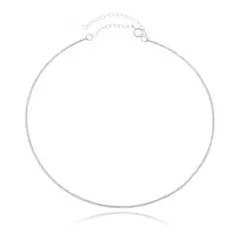 Chocker Aro Rigido Prata 925