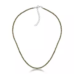 Chocker Pirita Esferas Prata 925