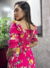 Vestido midi plissado - Vista Flor de Jambo