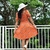 Vestido curto plissado