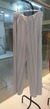Calça pantalona em linho com algodão
