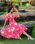 Vestido midi saia de ponta - comprar online