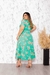 Vestido midi plus com cinto - loja online