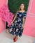 Vestido midi plissado na internet