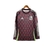 Camisa Seleção do México I 24/25 manga longa - Torcedor Adidas Masculina - Vinho com detalhes em verde