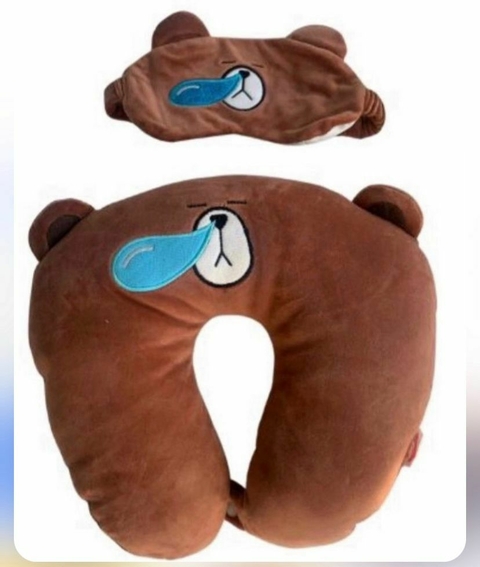 Kit Almofada Pescoço e Tapa Olho