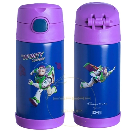 Garrafa com Canudo Buzz Lightyear
