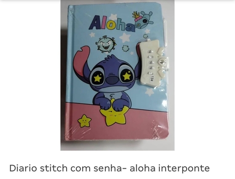 Diario Stitch Com Senha