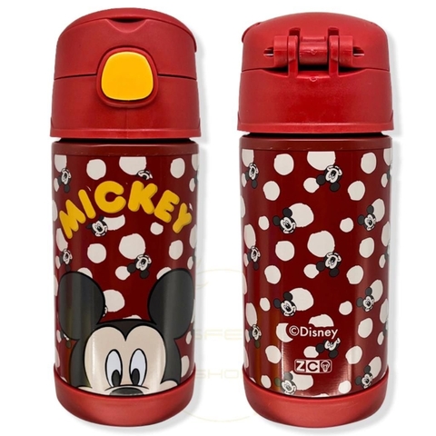 Garrafa Com Canudo Mickey