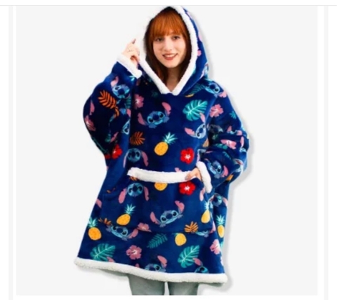 Cobertor Com Manga Stitch