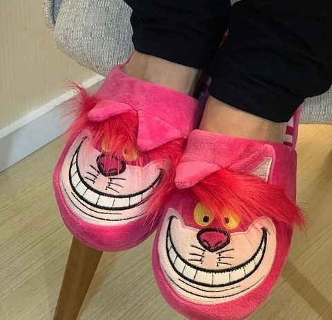 Pantufa Gato Risonho