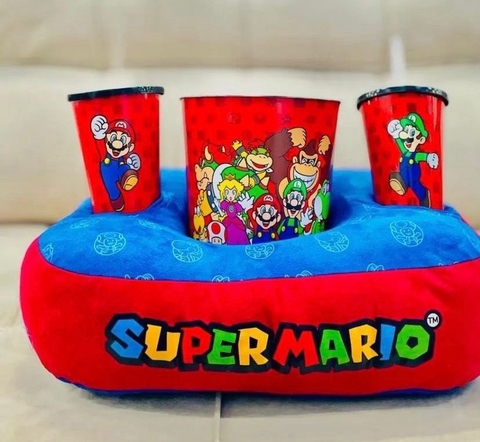Kit Pipoca Mario Bros