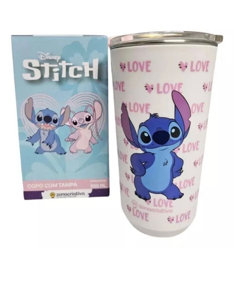 Copo Com Tampa Stitch