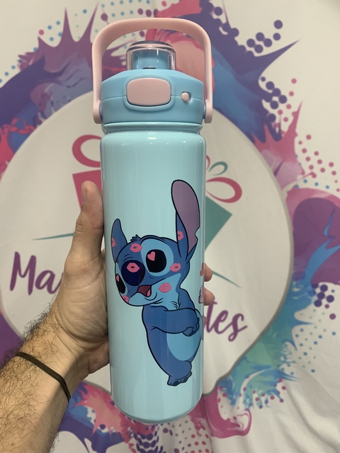 Garrafa Excallibur Stitch Namorados