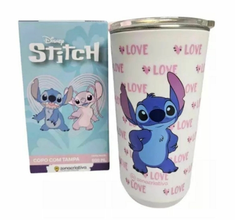 Copo Com Tampa Stitch