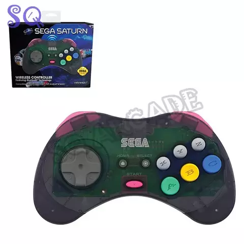 Controle S/ Fio SEGA Saturno Oficial 2.4 GHz Sem Fio