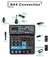 TEYUN-Mini Console Mixer de Som de 4 Canais, Mini Placa De Som Profissional, Gra