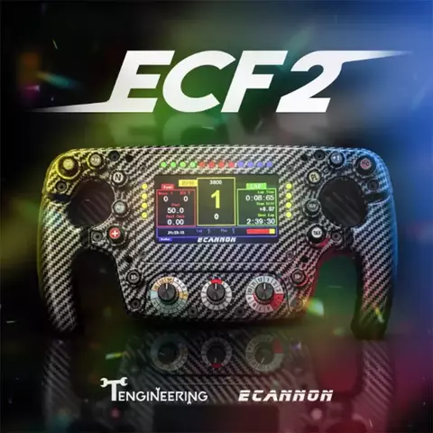 Equação volante de fibra de carbono para logitech fanatec Thrustmaster F1 simu