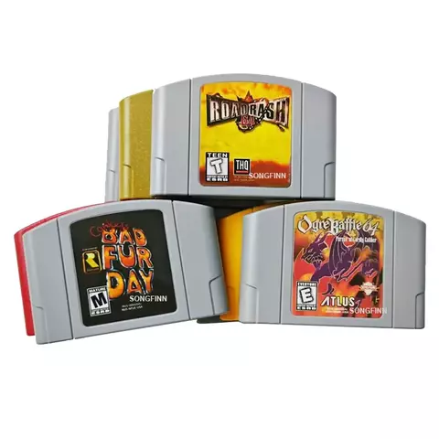 Conkers N64 versão dos EUA par