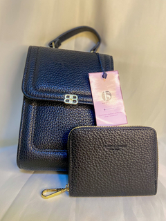 Bolsa Éclat preta- modelo porta celular - loja online