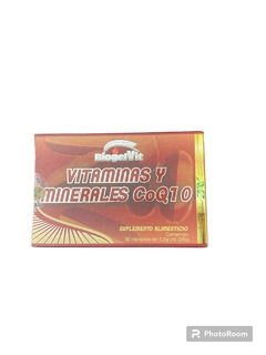 BIOGELVIT VITAMINAS Y MINERALES CoQ10 30 CAPS
