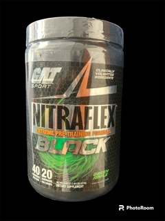 GAT SPORT NITRAFLEX BLACK 40 SERV