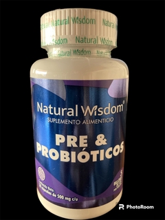NATURAL WISDOM PRE & PROBIOTICOS 30 CAPS