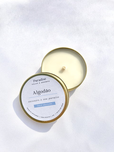 Vela Travel Algodão 60g