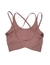 VX Crossed top - Rosé - comprar en línea
