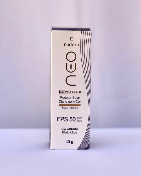 CC Cream Protetor Solar FPS50 Bege Intenso 40g
