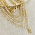 Colar de Pérola Importada Letra Zirconia | A11 573307 - Ana Ester Store