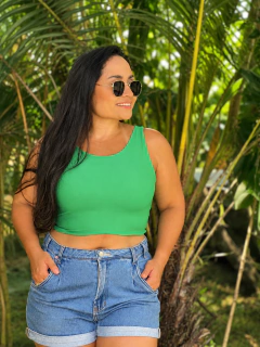 CROPPED VERDE | BRASIL CORE na internet