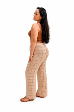 Calça Tricô Formas | Amora Mare Mio - comprar online