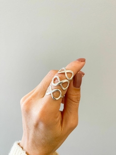 Anillo Infinito en plata