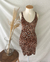Vestido de onça (tam M)