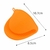 Imagem do KIT 2 LUVAS TÉRMICAS DE SILICONE JACARÉ - LARANJA