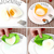 KIT 2 FORMAS PARA COZINHAR OVO POCHE EM SILICONE - AMARELA - loja online