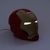 LUMINÁRIA 3D CAPACETE HOMEM DE FERRO COLORIDA MARVEL - Fx International