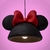 LUMINÁRIA 3D ORELHAS MINNIE PENDENTE DISNEY - comprar online