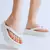 Chinelo Feminino Trançado Nuvem Casual na internet