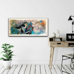 Imagen de Pintura. 33 cm x 78 cm.