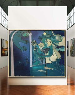Acrílico sobre tela. 150 cm x 180 cm (El marco es ilustrativo) - comprar online