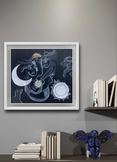Dibujo. 32 cm. x 32 cm. - comprar online