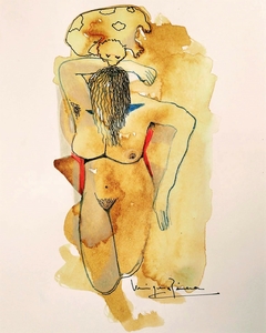 Dibujo. 30 cm. x 21 cm.