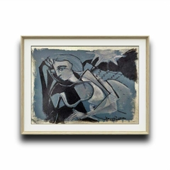 Dibujo. Técnica mixta. 21cm x 30 cm. - comprar online
